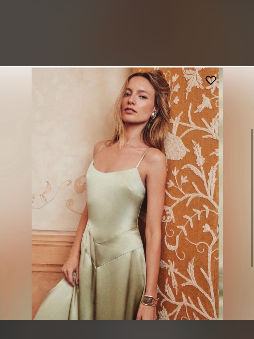 Reformation Mattea Silk Dress - Picture 2 of 3